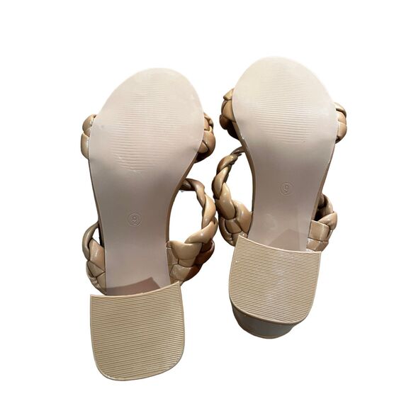 Trish Lucia Heeled Slides, Size 9 - Picture 5 of 6